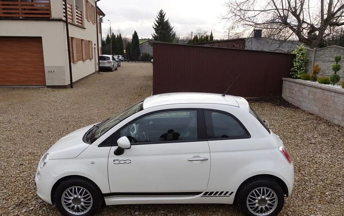 Fiat 500 cena 21900 przebieg: 133000, rok produkcji 2010 z Osieczna małe 92
